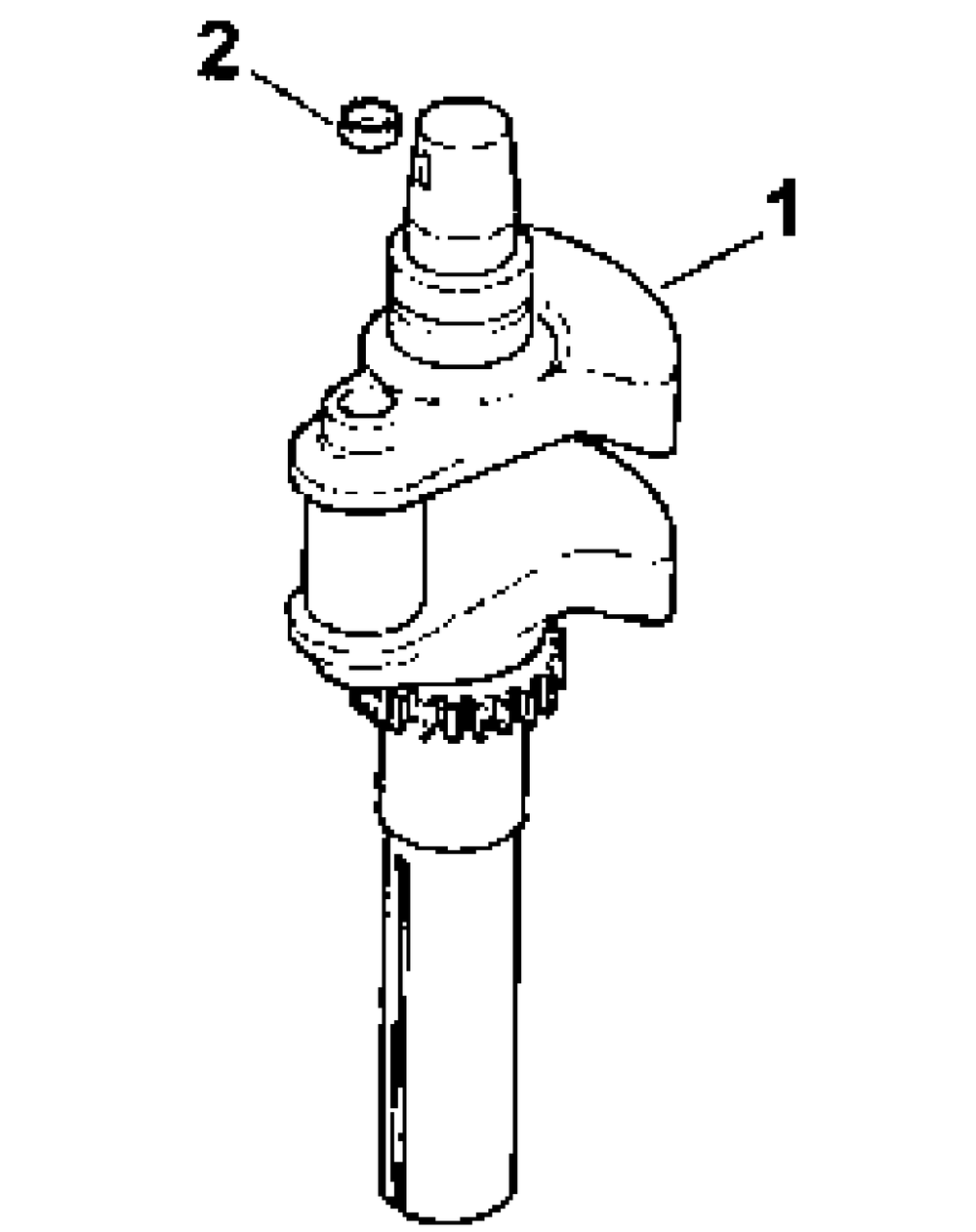 Cv745-0006 Crankshaft Diagram and Parts List for M60-KHEFI 53AB5HEX750-28-HP Cub Cadet Lawn Tractor
